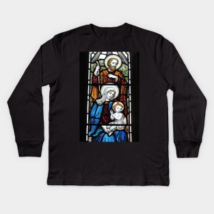 The Holy Family Kids Long Sleeve T-Shirt